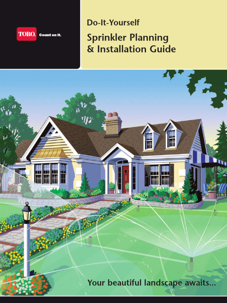 Sprinkler System Planning Guide | PDF | Pipe (Fluid Conveyance) | Gallon