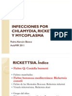 Infecciones Por Rickettsia Chlamydia y Mycoplasma