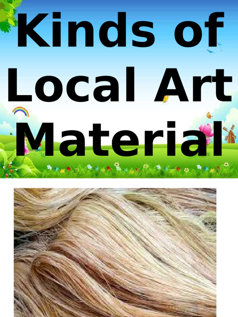 Local Art Materials in the Philippines | PDF | Coconut | Plants