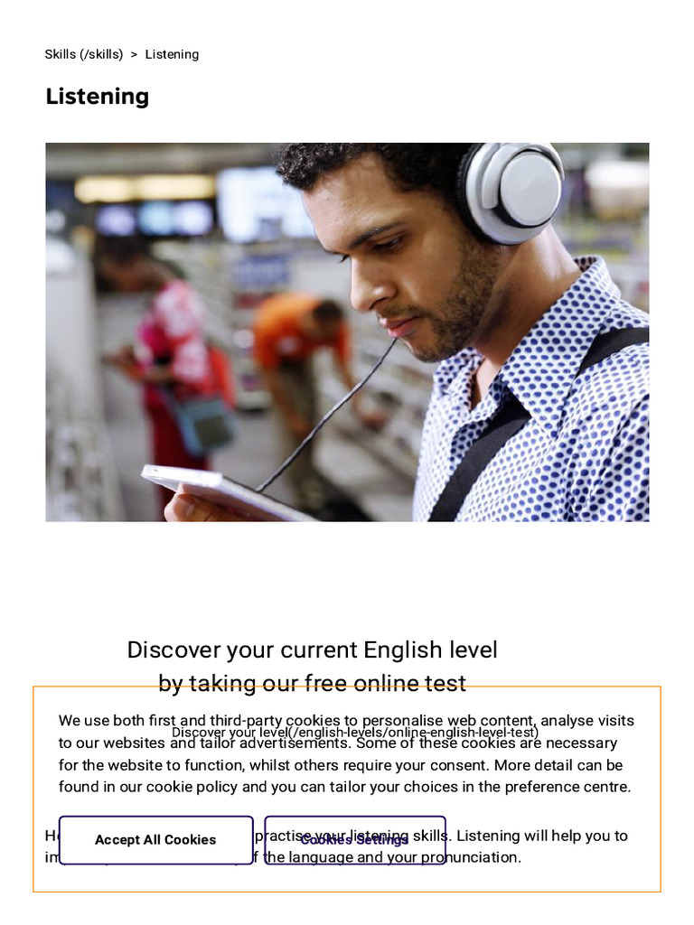Practise English listening skills _ LearnEnglish | PDF | Educational ...