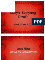 Kanya - Kanyang Rizal