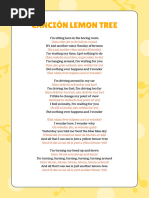 Lemon Tree Fools Garden Letra Traducida | PDF | Música pop | Álbumes