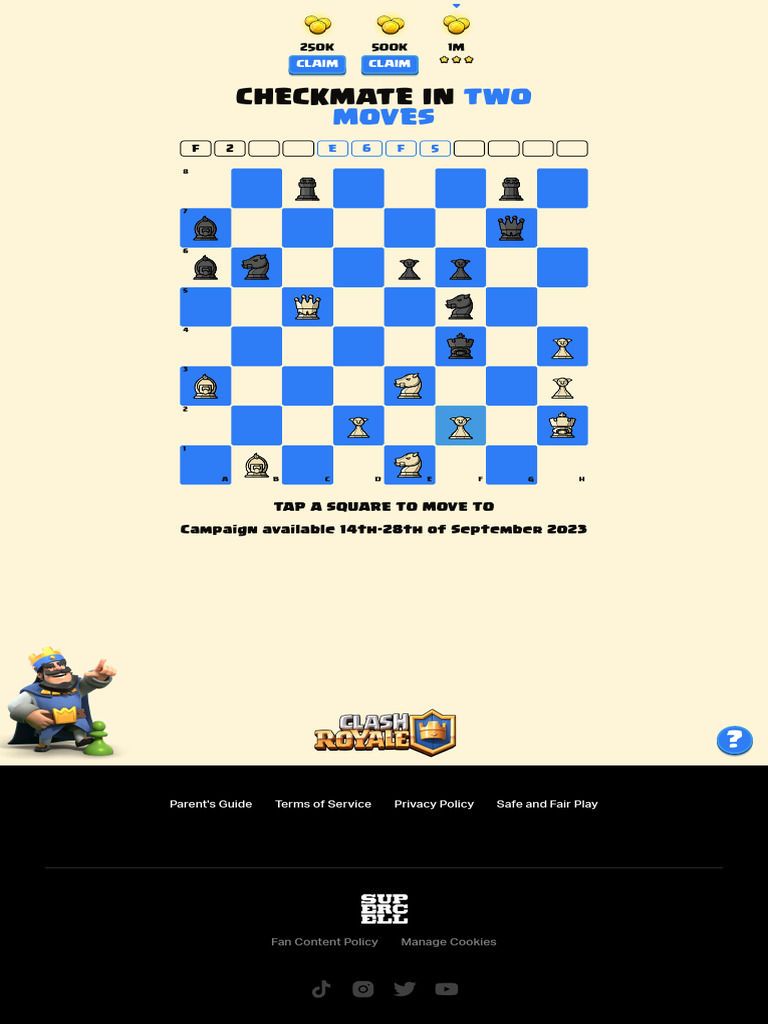 Chess Strategy: Checkmate in Two Moves | PDF