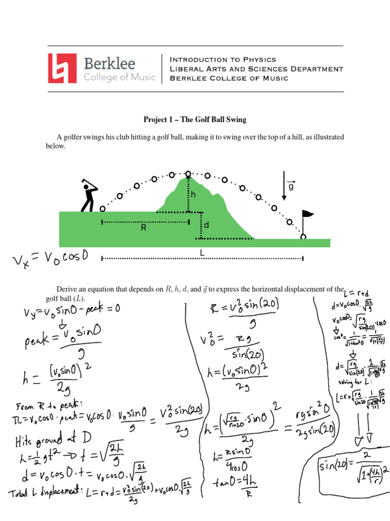 Intro Physics Project 1 | PDF | Sports | Ball Games