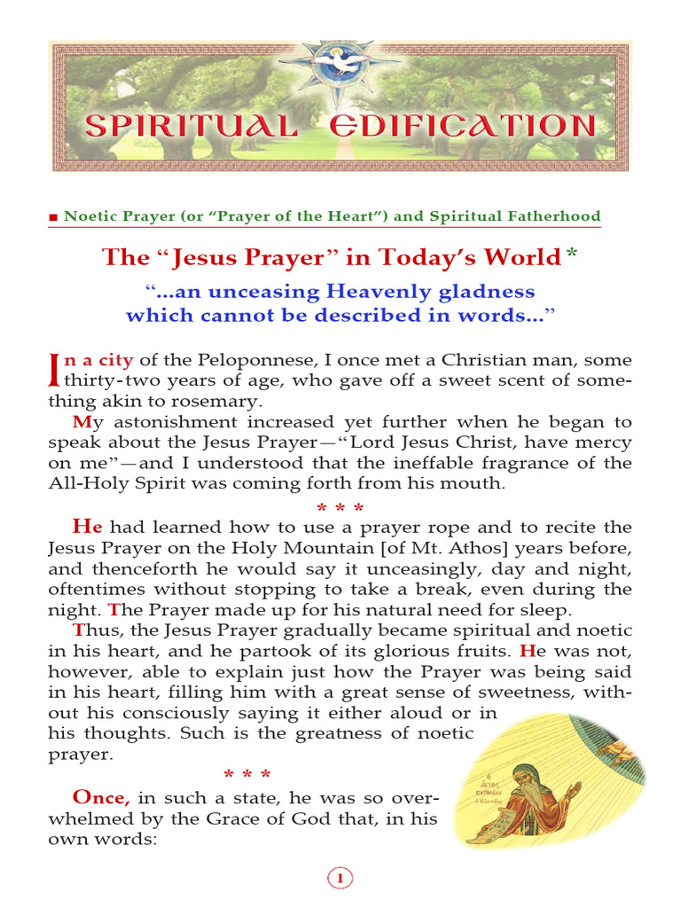 The Transformative Power of the Jesus Prayer | PDF | Prayer | Christian ...