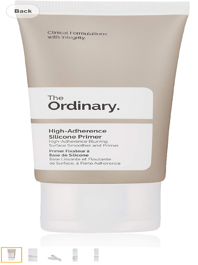 The Ordinary High-Adherence Silicone Primer 1 Oz 30 ML Beauty ...