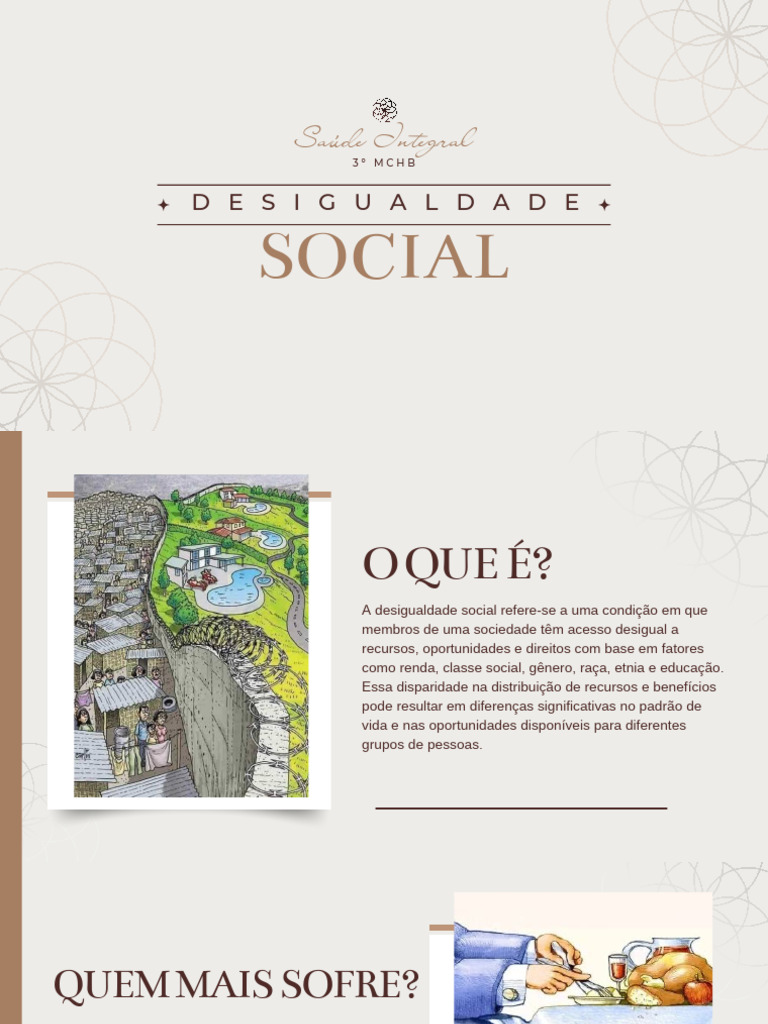 Desigualdade Social e Seus Impactos | PDF