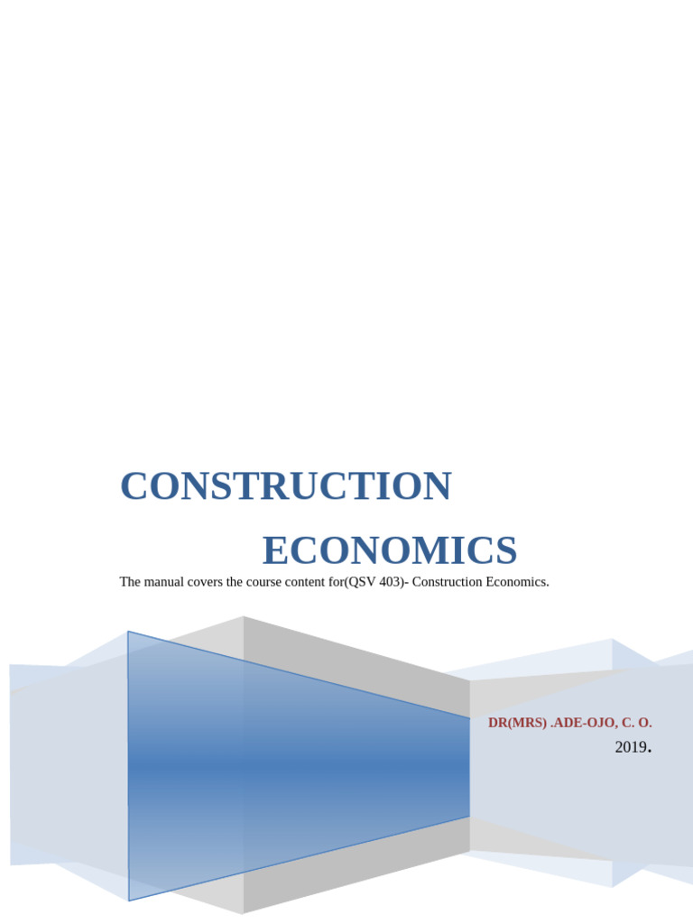 QSV 403 NOTE | PDF | Taxes | Economics