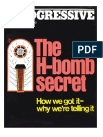 The Progressive - The H-Bomb Secret: How We Got It-Why We're Telling It