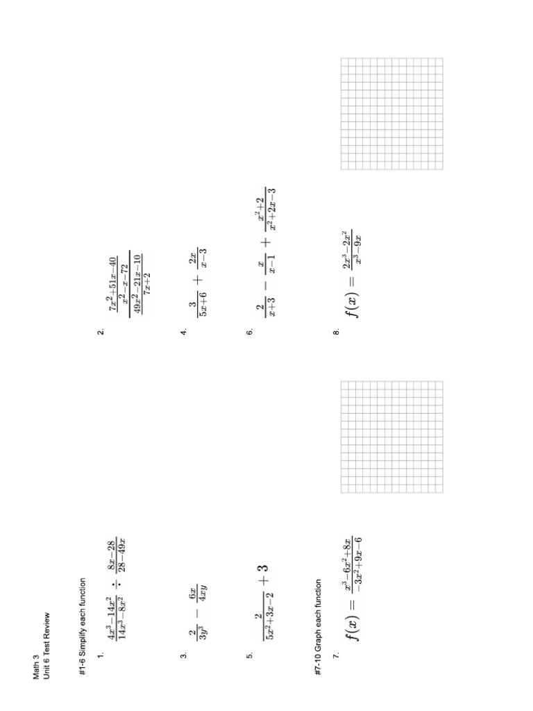 Unit+6+Test+Review (1) | PDF