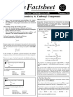 Hem Actsheet: Organic Chemistry 4: Carbonyl Compounds