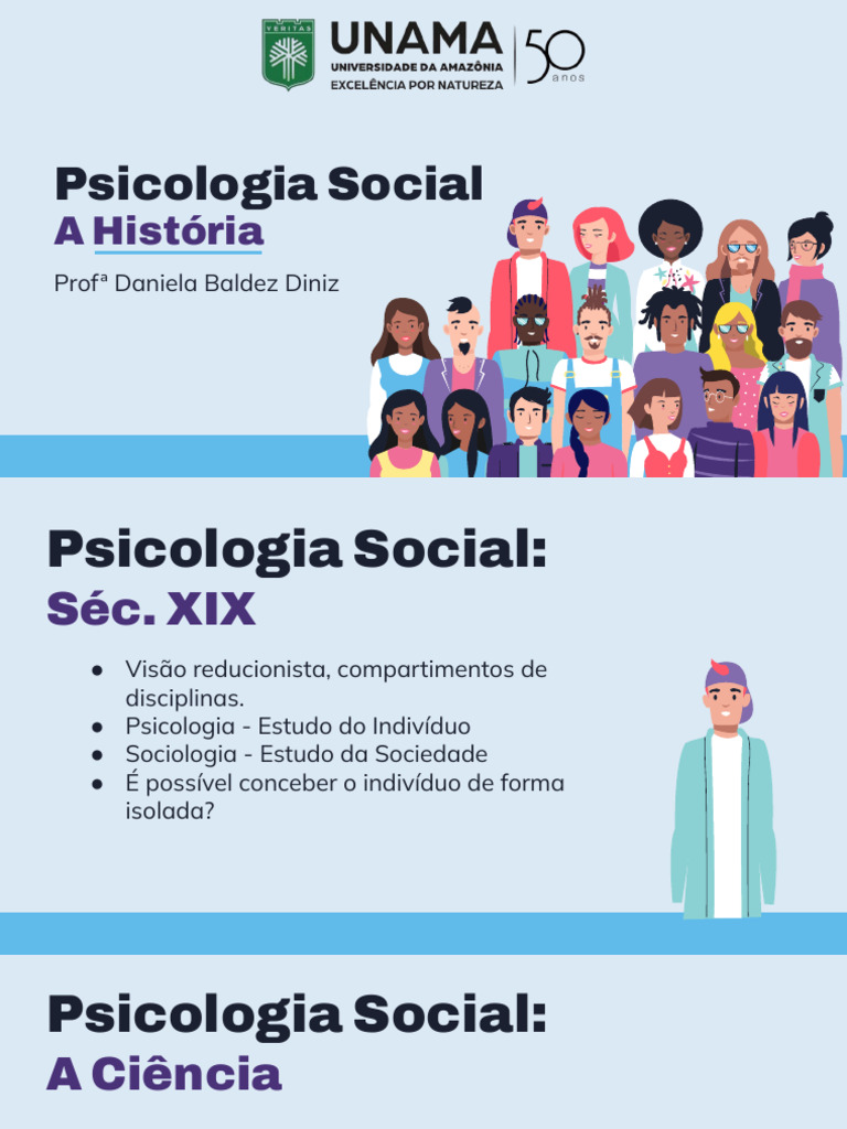 História e Fundamentos da Psicologia Social | PDF | Sociologia | Psicologia