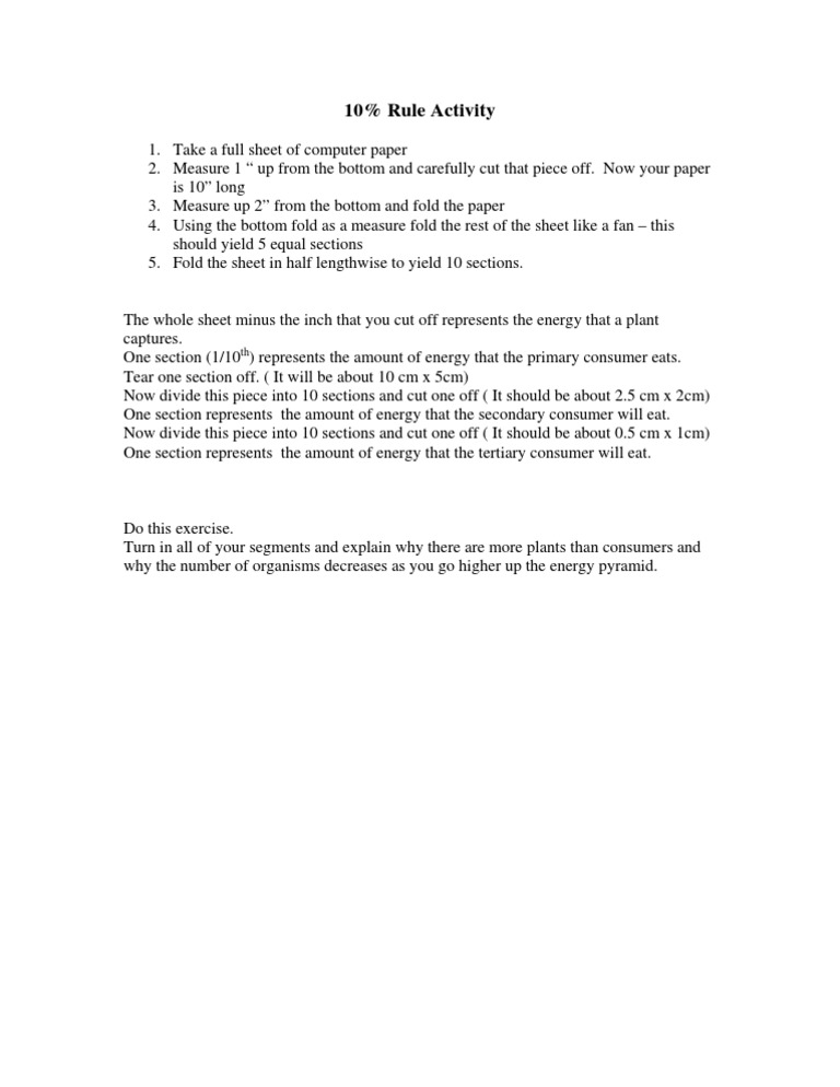 Rule Activity | PDF | Home & Garden | Wellness