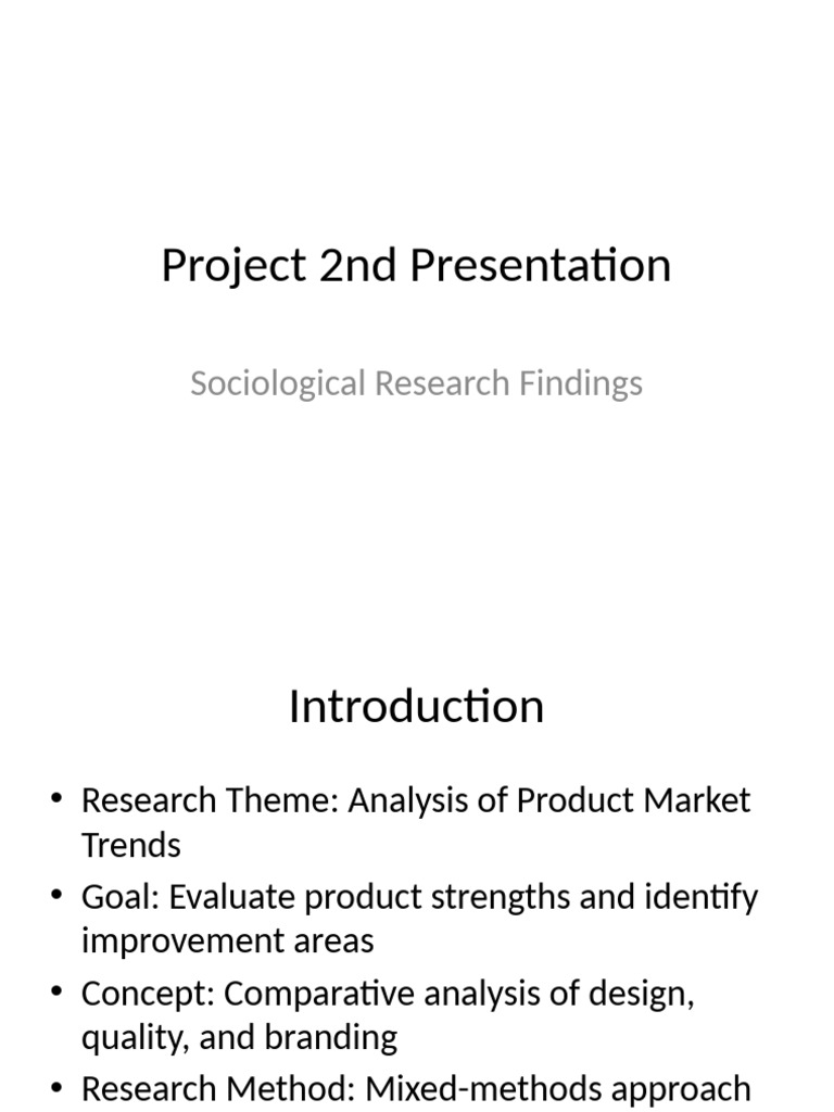 Project 2nd Presentation | PDF