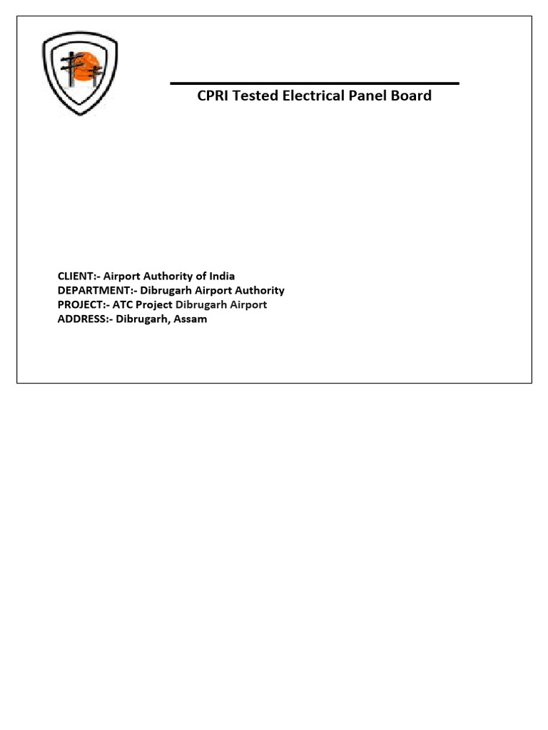 Fire Fighting Panel Wiring Diagram | PDF | Electrical Wiring | Electricity