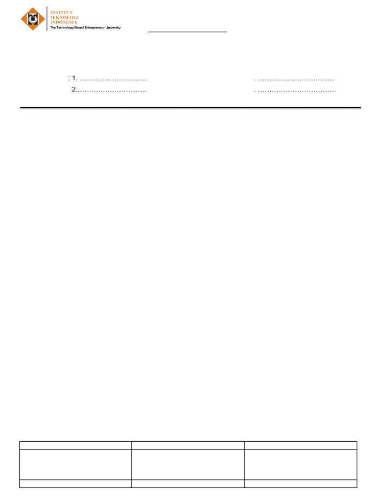 Form Lembar Hasil Pengamatan Praktikum Lab. Dasar | PDF
