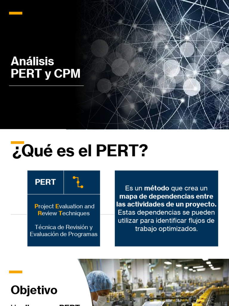 PERT y CPM | PDF | Tecnicas | Redes