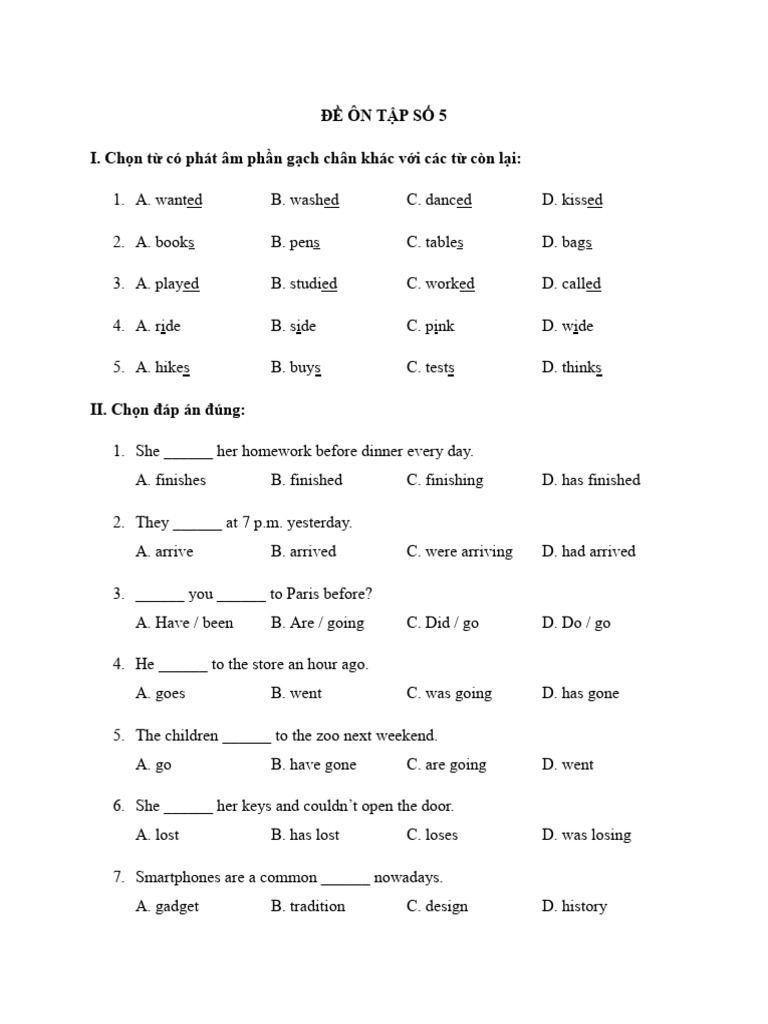 TEST 5 + 6 | PDF