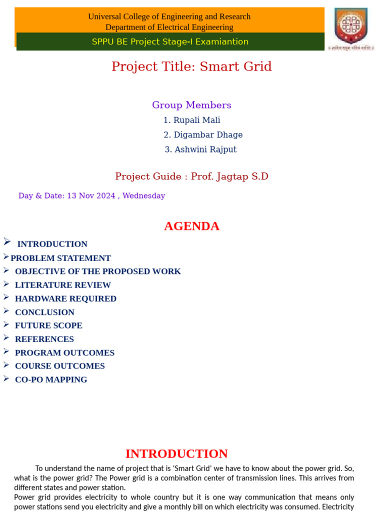 Smart Grid Pdf Smart Grid Electrical Grid
