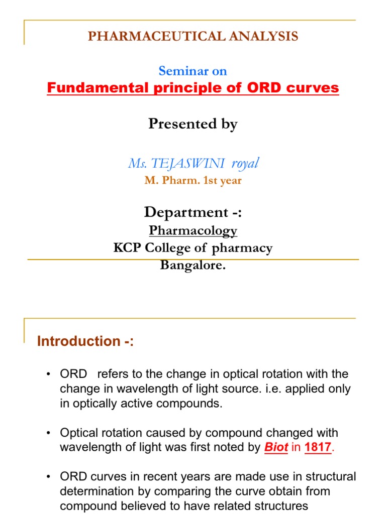 Fundamental Principle Of Ord Curves Pdf Polarization Waves Optics