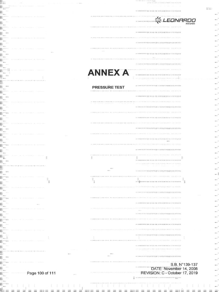 Emerg Module Wheel Park Brake AW139 Anexo A B & C | PDF