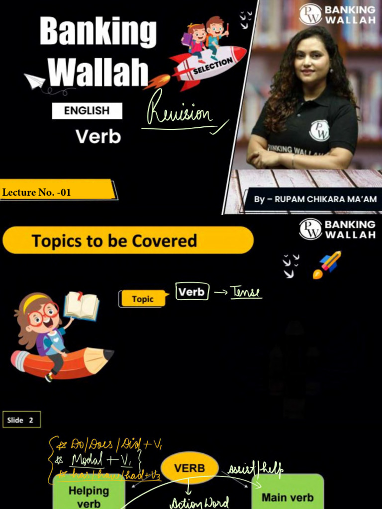 Verb 01 Class Notes Pdf