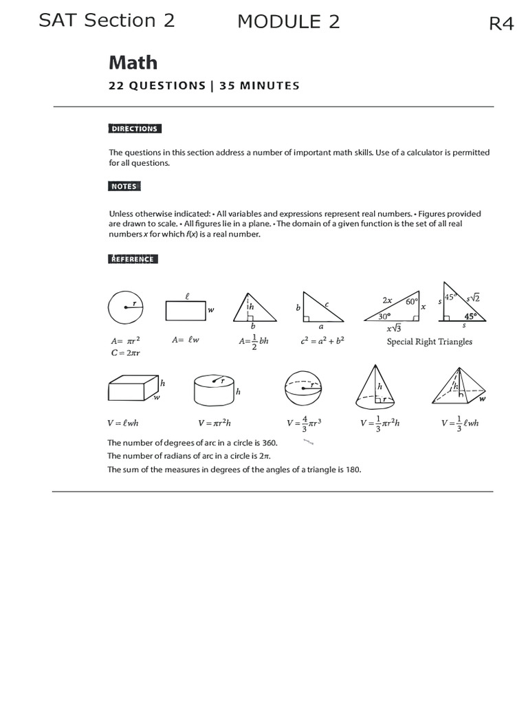 R4 Section 2 Module 2 | PDF | Circle | Mathematics