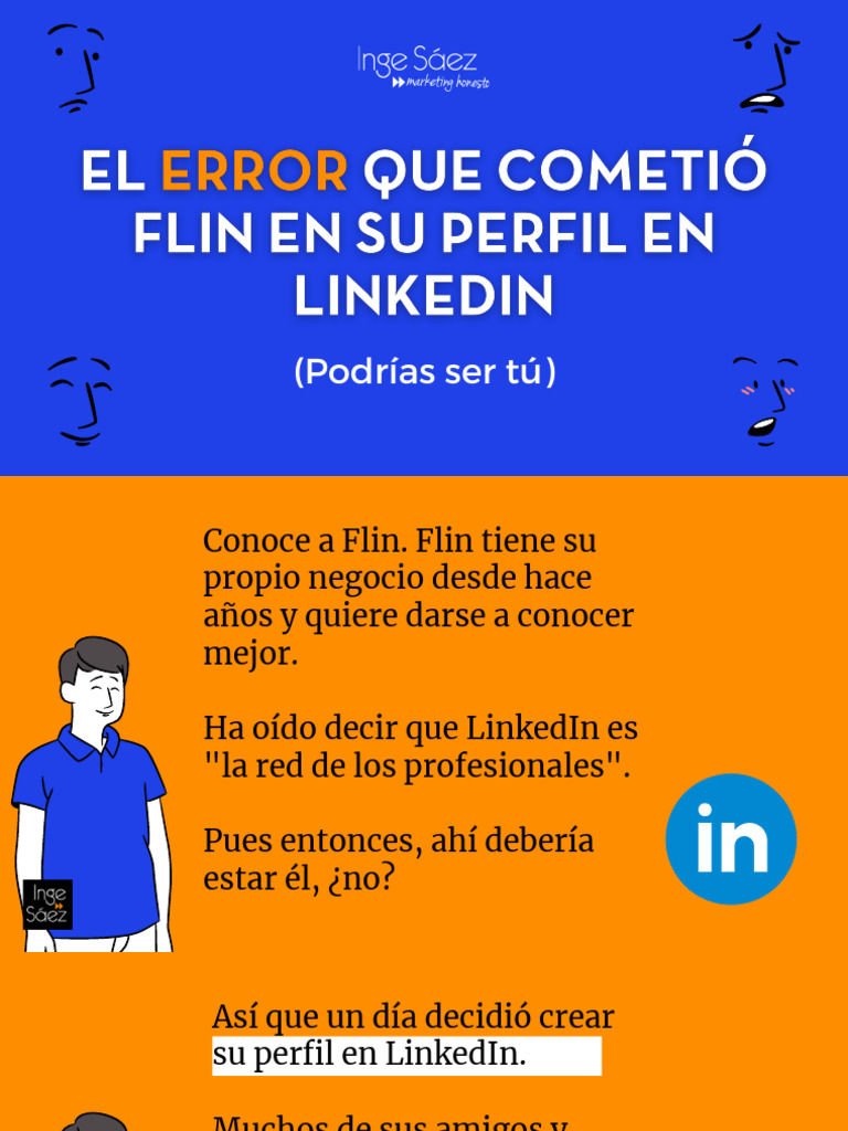 Error de Perfil LinkedIn | PDF
