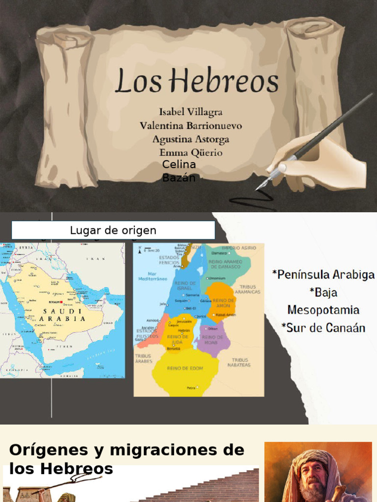 Los Hebreos Power Piont | PDF