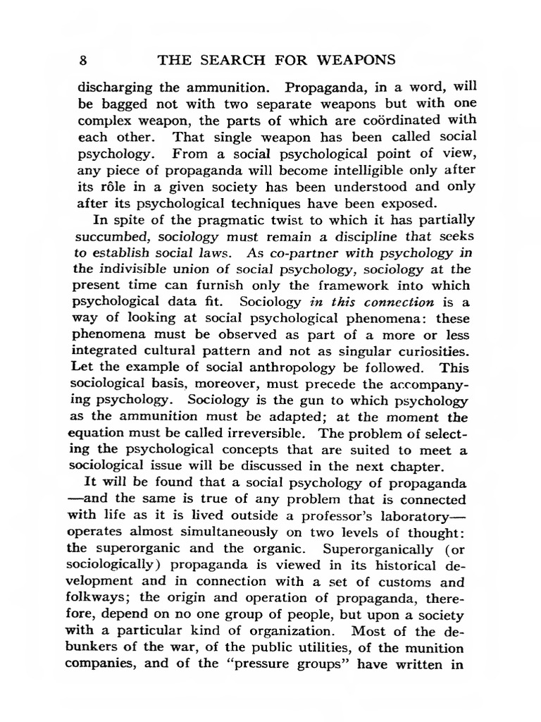 476424-Propaganda (1935) - Text (001-040) (20-40) | PDF | Psychology ...