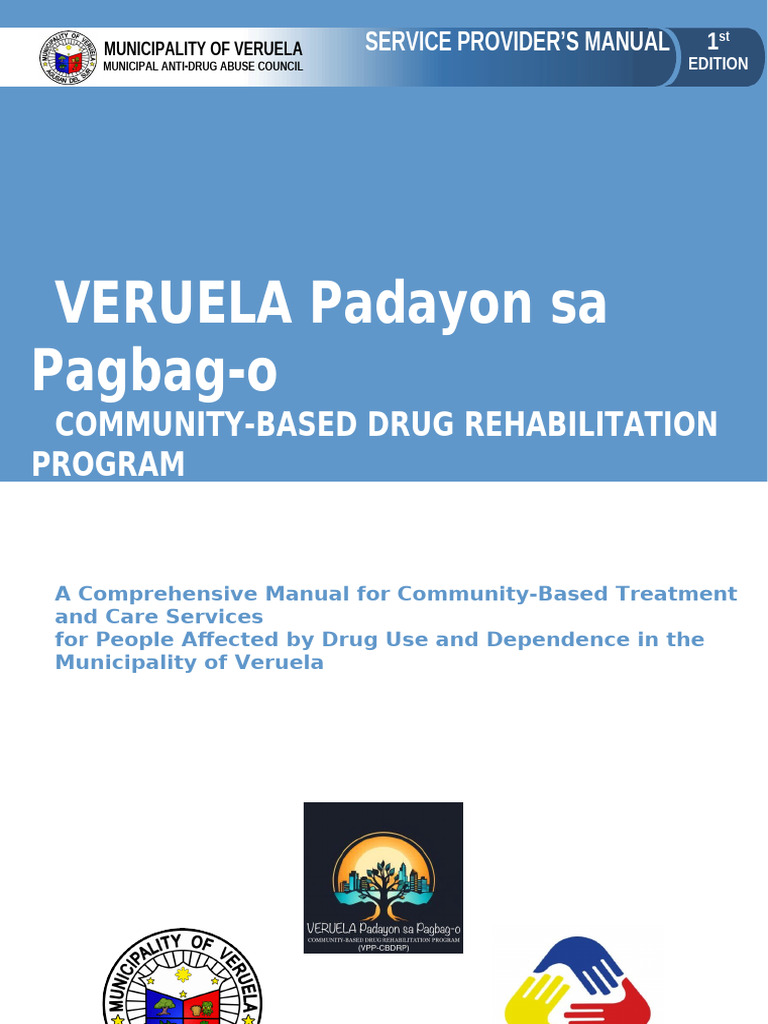 Veruela CBDRP Service Provider Manual | PDF | Substance Abuse ...