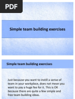 Download Simple Team Building Exercises by TeamBuildingHQ SN80524741 doc pdf