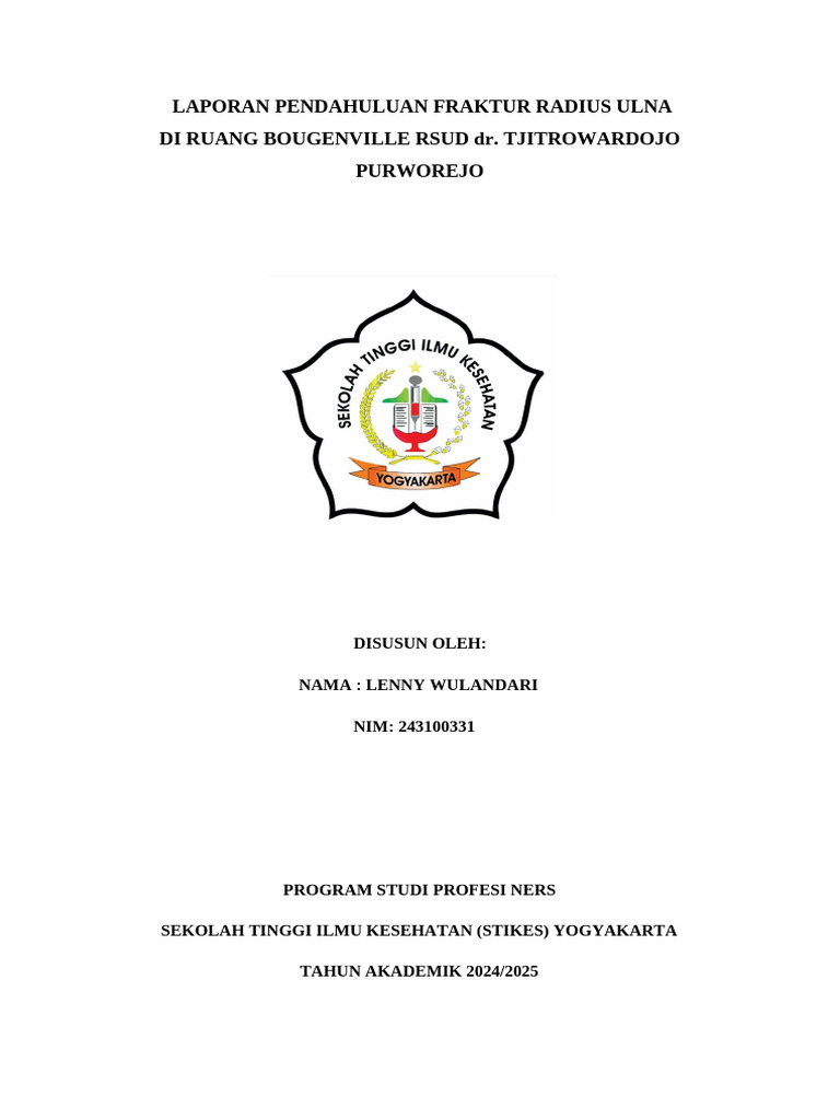 LP Fraktur-Radius-Ulna LENNY | PDF