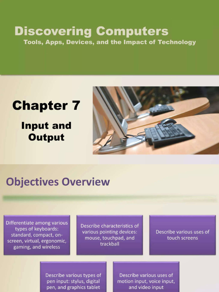 7-Input and Output | PDF