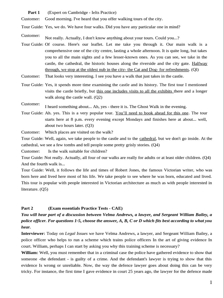 Listening Script NBK 2018AV10 | PDF | Happiness | Self Esteem