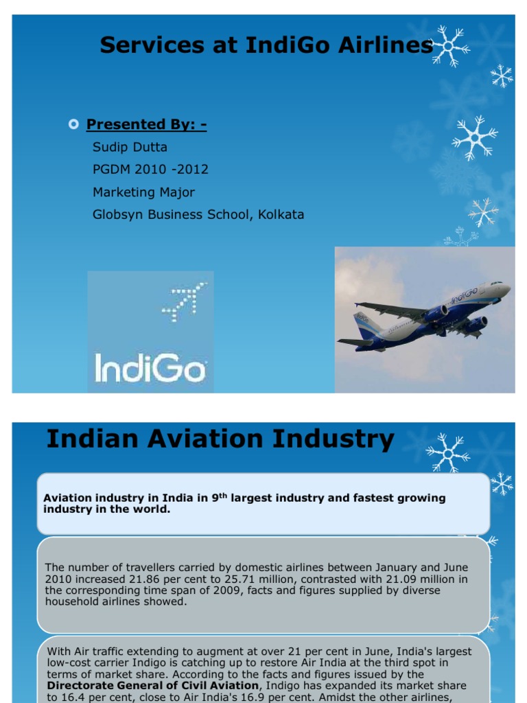 Indigo Airlines: Services Overview | PDF | Airlines | Low Cost Carrier