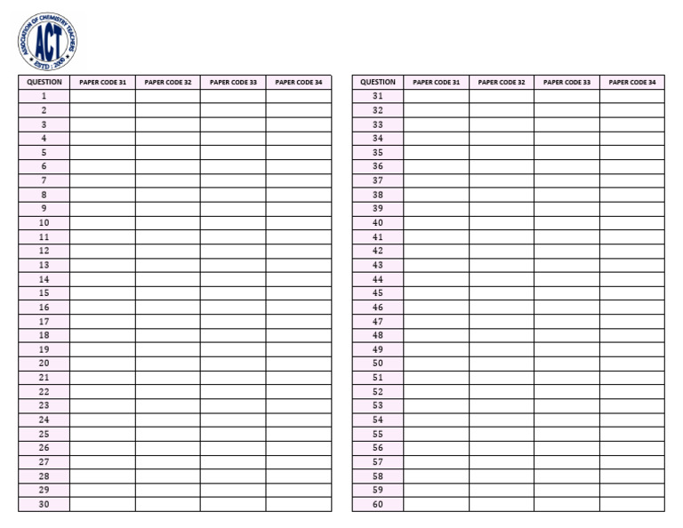 NSEC 2023 Final Answer Key | PDF | Student Assessment And Evaluation ...