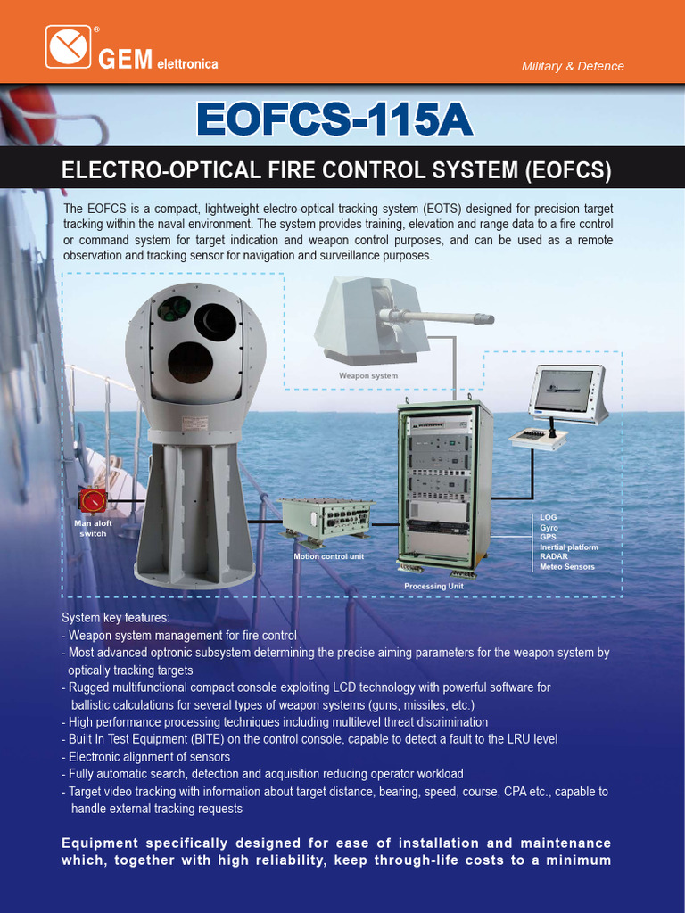 Advanced Electro-Optical Fire Control System | PDF | Fire Control ...