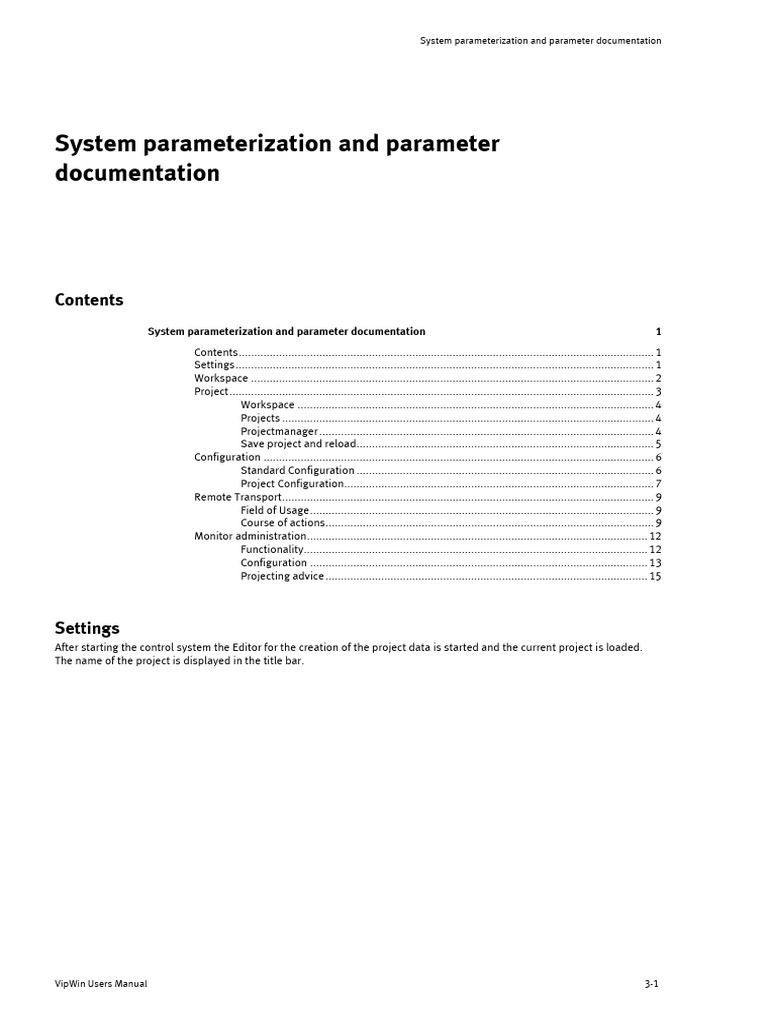 System Parameterization Guide | PDF | Computer File | Transmission ...