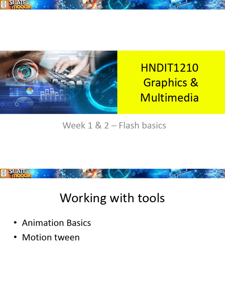 Flash Animation Basics: Tools & Techniques | PDF | Menu (Computing ...