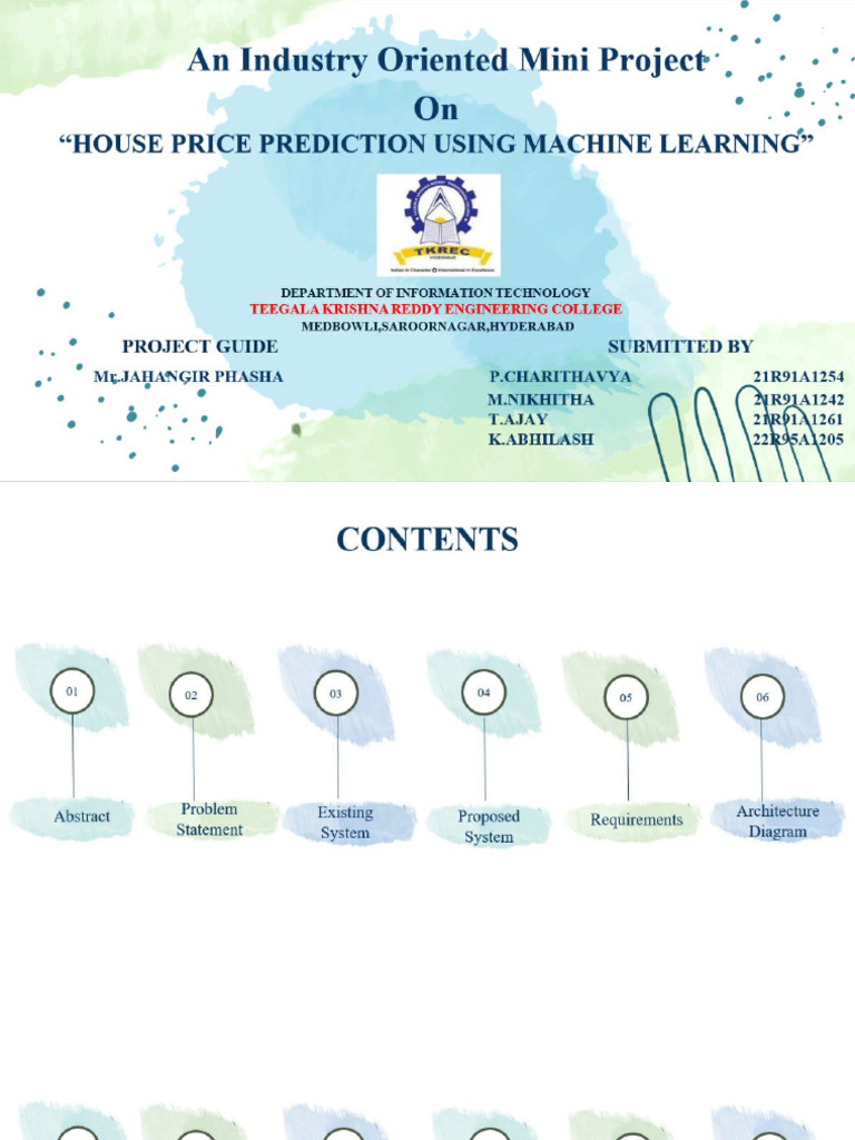 Machine Learning for House Price Prediction | PDF | Machine Learning ...