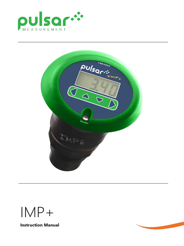 IMP+ Ultrasonic Level Transmitter Manual | PDF
