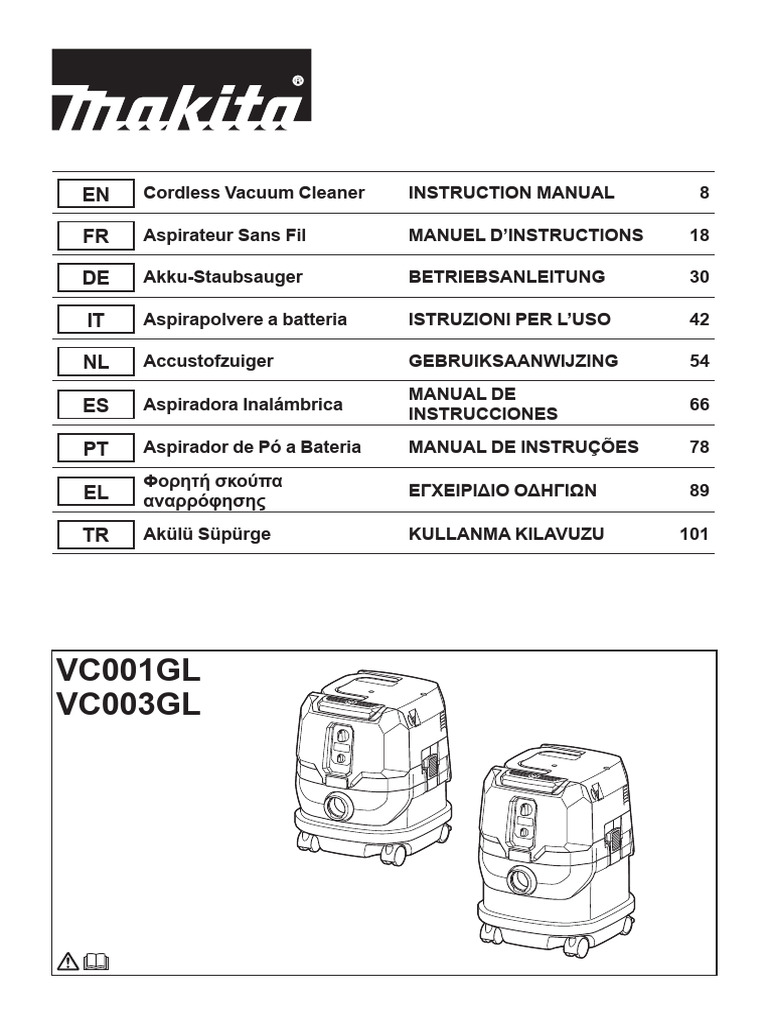 Cordless Vacuum Cleaner Manual | PDF | Battery Charger | Waste