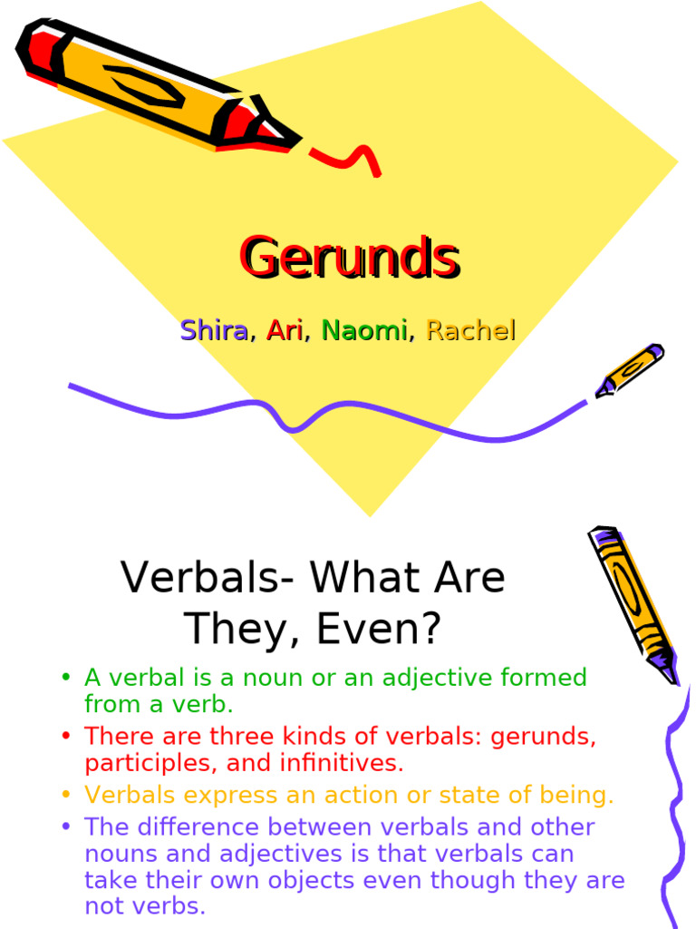 Gerunds | PDF