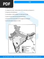 Soil Types and Crops in India Map | PDF