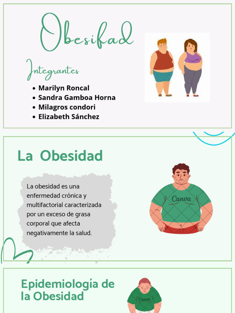 Causas y Tratamientos de la Obesidad | PDF | Obesidad | Medicina