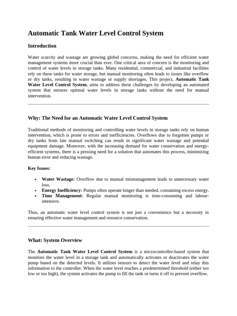 Concept Note Template Final Fear Project | PDF | Microcontroller ...