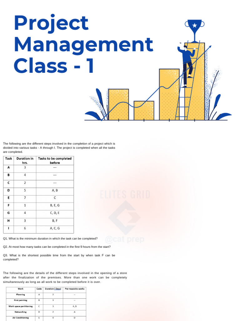 Project Management Steps & Timelines | PDF