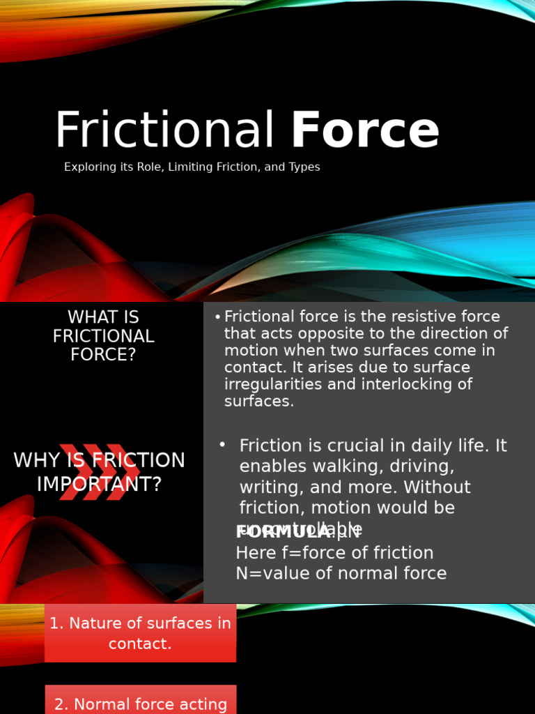 Understanding Frictional Force | PDF | Friction | Force