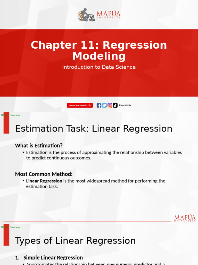 Linear Regression in Data Science | PDF